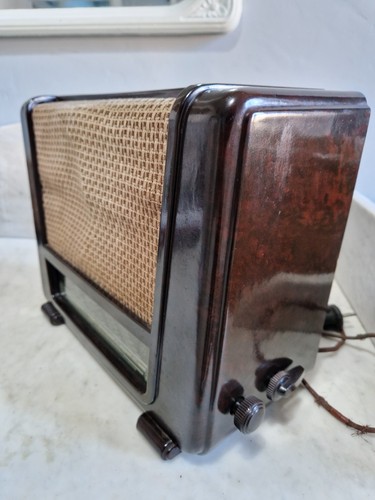 Vintage bakelite radio tesla - bakelite,