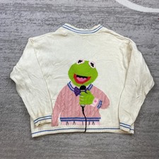Zara Kermit The Frog Cardigan