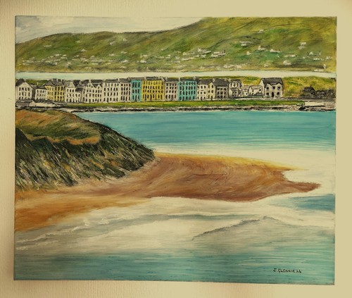 Portrush oil canvas - portrush,