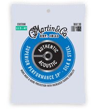 Martin MA130 11½-47 Silk & Steel Custom Acoustic Guitar Strings 1-3 Packs