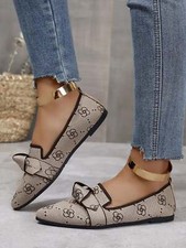 Leopard Print Flat Shoes