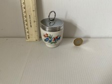 ANTIQUE ROYAL WORCESTER  SMALL EGG CODDLER TRAYMOR 3 LINE MARK