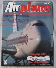 Airplane Aviation Encyclopedia Magazine Issue 7 Boeing 747 Cutaway & Poster