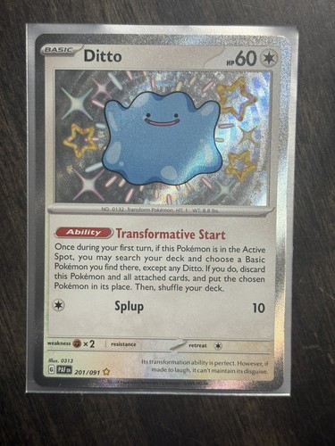 Pokemon tcg ditto 201 - pokemon,