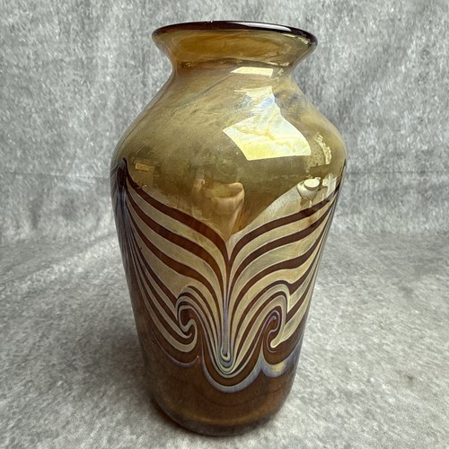 Art glass handblown feather - art,