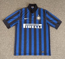 Original Inter Milan 2011/12 Nike Home Shirt, Large, Excellent Condition