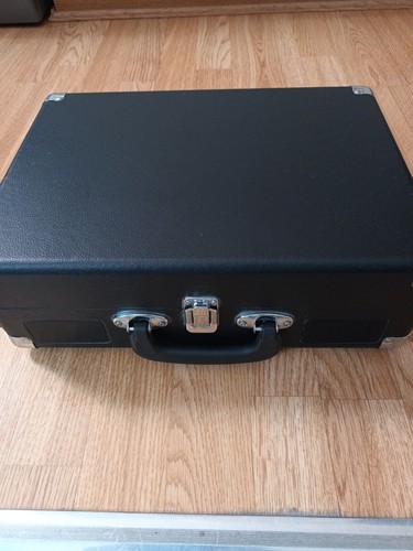 Portable black suitcase record - portable,