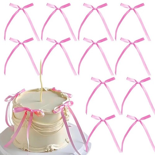 20pcs multiclor bows for cake - multiclor,