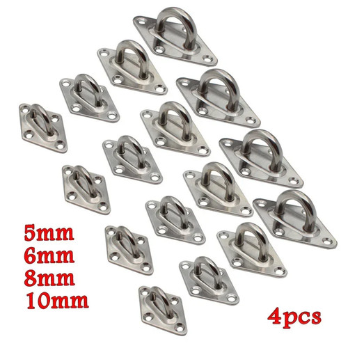 4pcs m10 stainless - m5, m6