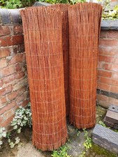 Willow screening 5m x 1.2m (used for 4 months - good condition)