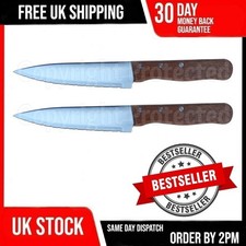 2pc large steak knives - large, set