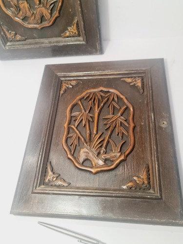 Antique vintage hand - hand, carved