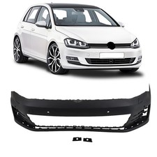 VW Golf GTI GTD MK7 2013-2017 Front Bumper With PDC & Washer Holes Primed