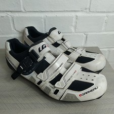 Louis Garneau Men's Cycling Shoes UK Size 9.5 White Upper