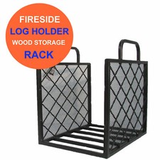 Firewood log storage rack - storage,