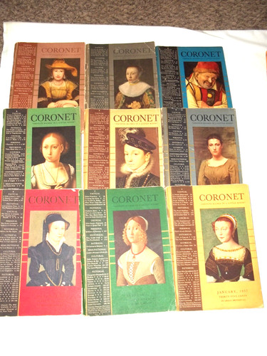 Vtg coronet literary - literary, art