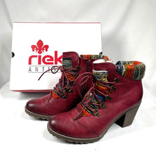 Rieker Women's Boots Wine Red