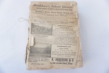 1912 Original Bradshaws