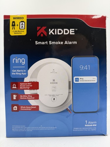 Kidde rgsar wired battery - rgsar-rw, +