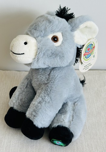 Donkey soft toy - toy, grey