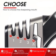 4 in1 Knife Sharpener Kitchen
