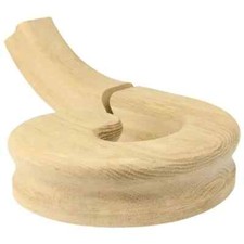Oak Volute HR Handrail Left