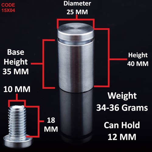 Standoff fixings stainless - fixings,