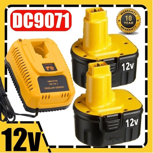 2pack 12volt for dewalt dc9071 - for,