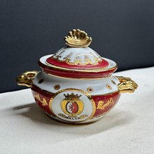 Vintage porcelain lidded - porcelain,