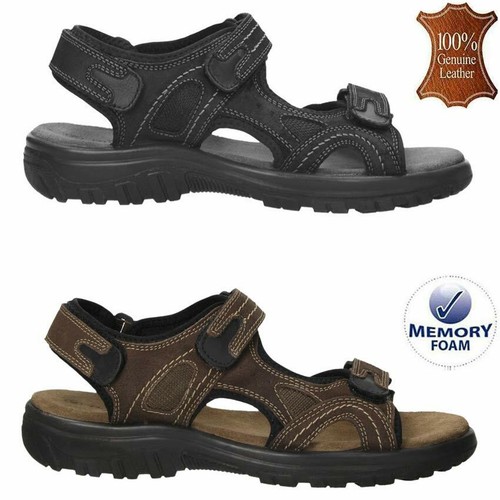 Mens leather sandals walking - mens,