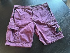 Stone Island RARE - Men's Cargo Shorts Size 34 Brushed Cotton… Perfect Worn once