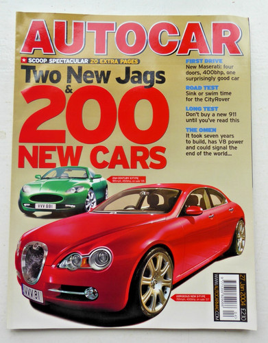 Autocar magazine 27th - 27th, january