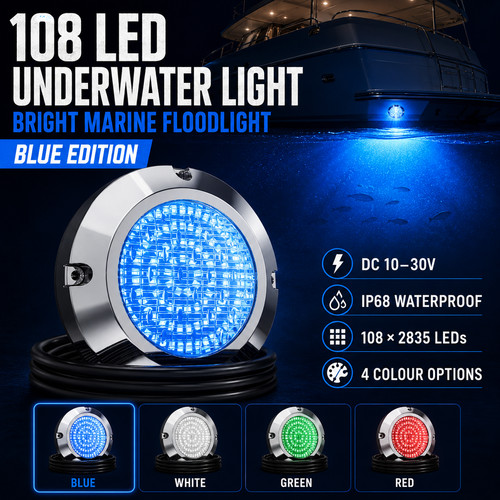 108 led marine underwater - 108-led,