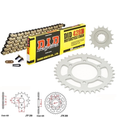 Cm125 custom chain and - custom,