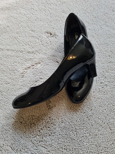 Gabor women patent - low, heel