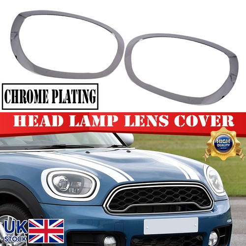 2pc chrome headlight trims - 2pc,