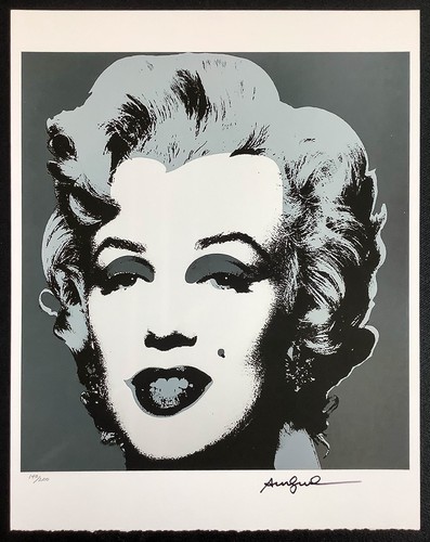 Andy warhol hand signed - warhol,