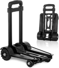 40kg/88lbs Foldable Heavy Duty Folding Hand Truck Lightweight  Moving Trolley