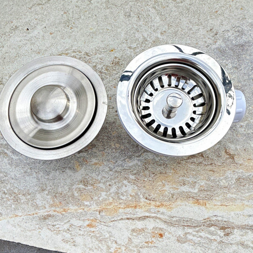 Stainless steel basin - basin, waste