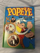 The Popeye Annual 1982 Vintage Hardback Excellent Condition Rare