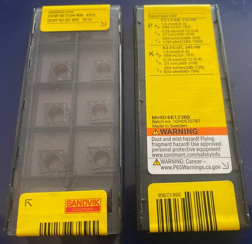 New sealed sandvik - 10,
