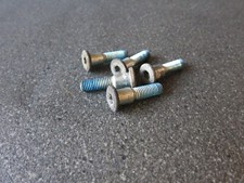 Original Suzuki SV650S 1999-02 Front or Rear Brake disc fixing bolts x 5