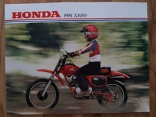NOS HONDA XR 80 R 1981 SALES