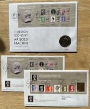 2017 GB Stamps and Medal First