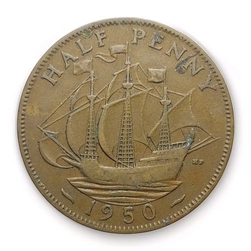 1950 great britain - 1950, penny