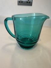 Vintage glass water jug