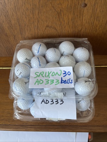 Srixon ad333 golf balls - golf, balls,