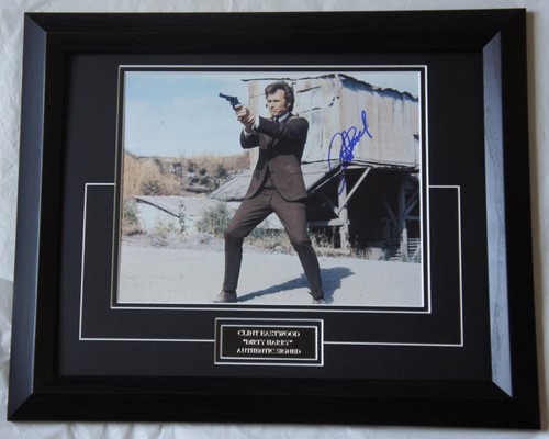 Clint eastwood signed dirty - signed,