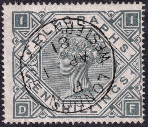 1877 t16 10s grey - 1877,