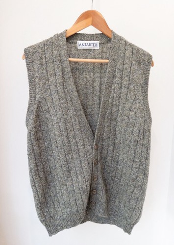 Vintage sleeveless grandad - sleeveless,